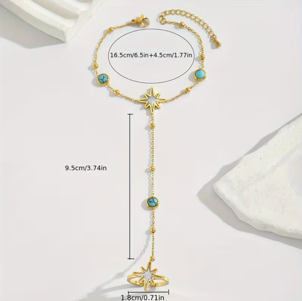 Ring Bracelet Unique Charm