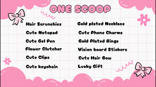 One Scoop, Cute Mystery Gift Box 🎀